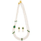 J Pearls Famous 3 String Necklace Set - Real Pearl Jewelry - Swadesiicart