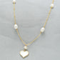 J Pearls Heart Pearl Pendant Set | Swadesiicart