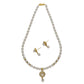 J Pearls Flora Pearl Pendant Set | Swadesiicart