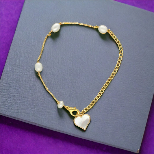 J Pearls Jasmine Pearl Bracelet - Swadesiicart