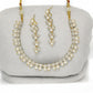 J Pearls The Runa Luxe Pearl Set - Swadesiicart