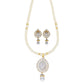 J Pearls Sushita Pearl Pendant Set - Real Pearl Jewelry | Swadesiicart