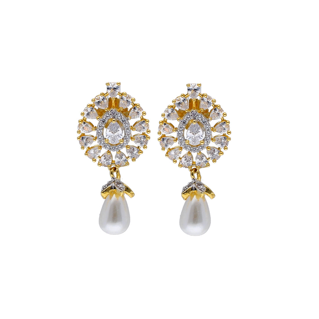 J Pearls Sushita Pearl Pendant Set - Real Pearl Jewelry | Swadesiicart