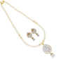 J Pearls Sushita Pearl Pendant Set - Real Pearl Jewelry | Swadesiicart