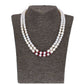 J Pearls 2 Line 5-6Mm Oval Pearl Set - Real Pearl Jewelry - Swadesiicart