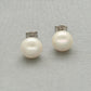 J Pearls Lavish 925 Sterling Silver Stud Earrings - Swadesiicart