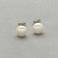 J Pearls Glam 925 Silver Stud Earrings - Swadesiicart