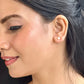 J Pearls Luxe 925 Silver Stud Earrings - Swadesiicart