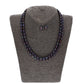 J Pearls 2 Line Black Oval Pearl Set - Real Pearl Jewelry - J Pearls