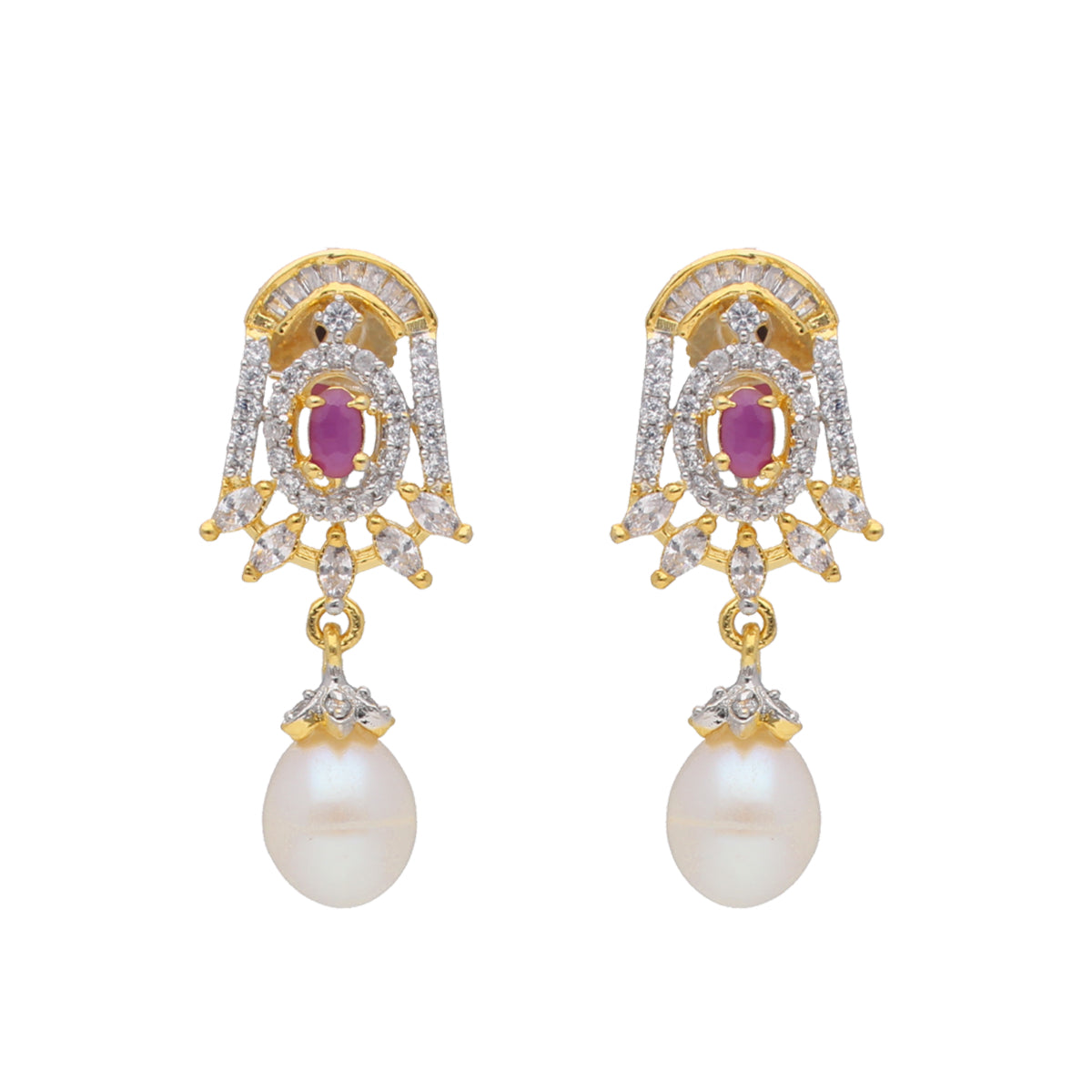 J Pearls Spectacular Pearl Necklace - Real Pearl Jewelry | Swadesiicart