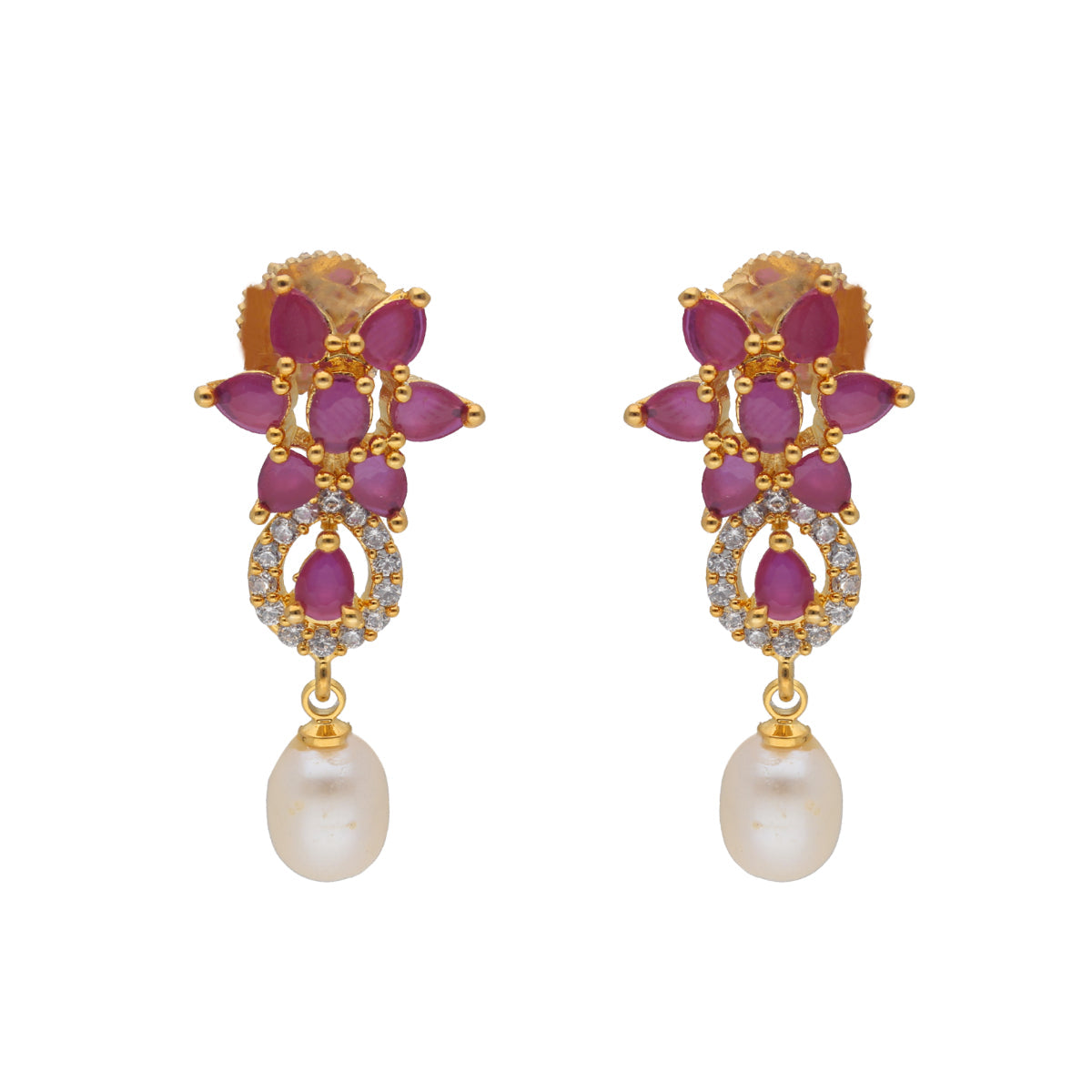 J Pearls Alluring Pearl Necklace - Real Pearl Jewelry | Swadesiicart