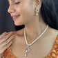 J Pearls Winsome Pearl Necklace Set - Swadesiicart