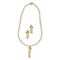 J Pearls Heavenly Pearl Necklace Set - Swadesiicart