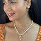 J Pearls Gleaming Pearl Necklace Set - Swadesiicart