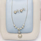J Pearls Enchanting Pearl Chain Set - Swadesiicart