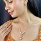 J Pearls Enchanting Pearl Chain Set - Swadesiicart