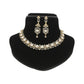 J Pearls Majestic Pearl Necklace Set - Swadesiicart