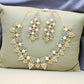 J Pearls Royal Pearl Necklace Set - Swadesiicart