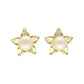 J Pearls Shinning Star Pearl Earrings - Swadesiicart