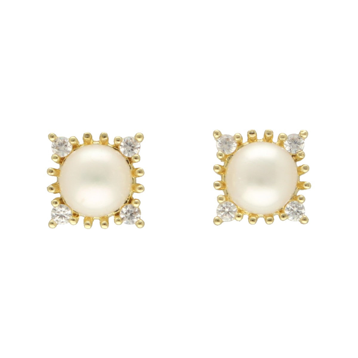 J Pearls Jaanvi Pearl Earrings - Swadesiicart