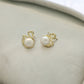 J Pearls Pearl Duck Earrings - Swadesiicart