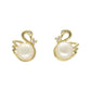 J Pearls Pearl Duck Earrings - Swadesiicart