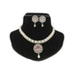 J Pearls Sumptuous Pearl Necklace Set - Swadesiicart