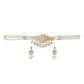 J Pearls Vansha 3 Lines Round Pearl Choker - Real Pearl Jewelry | Swadesiicart