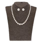 J Pearls White Graded Oval Pearl Necklace - Real Pearl Jewelry | Swadesiicart