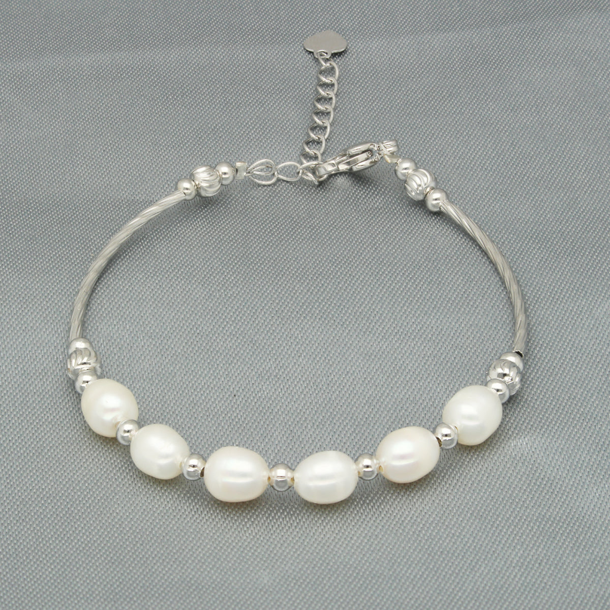 J Pearls Timeless Pearl Strand Bracelet - Swadesiicart