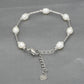 J Pearls Classic White Pearl Bracelet - Swadesiicart