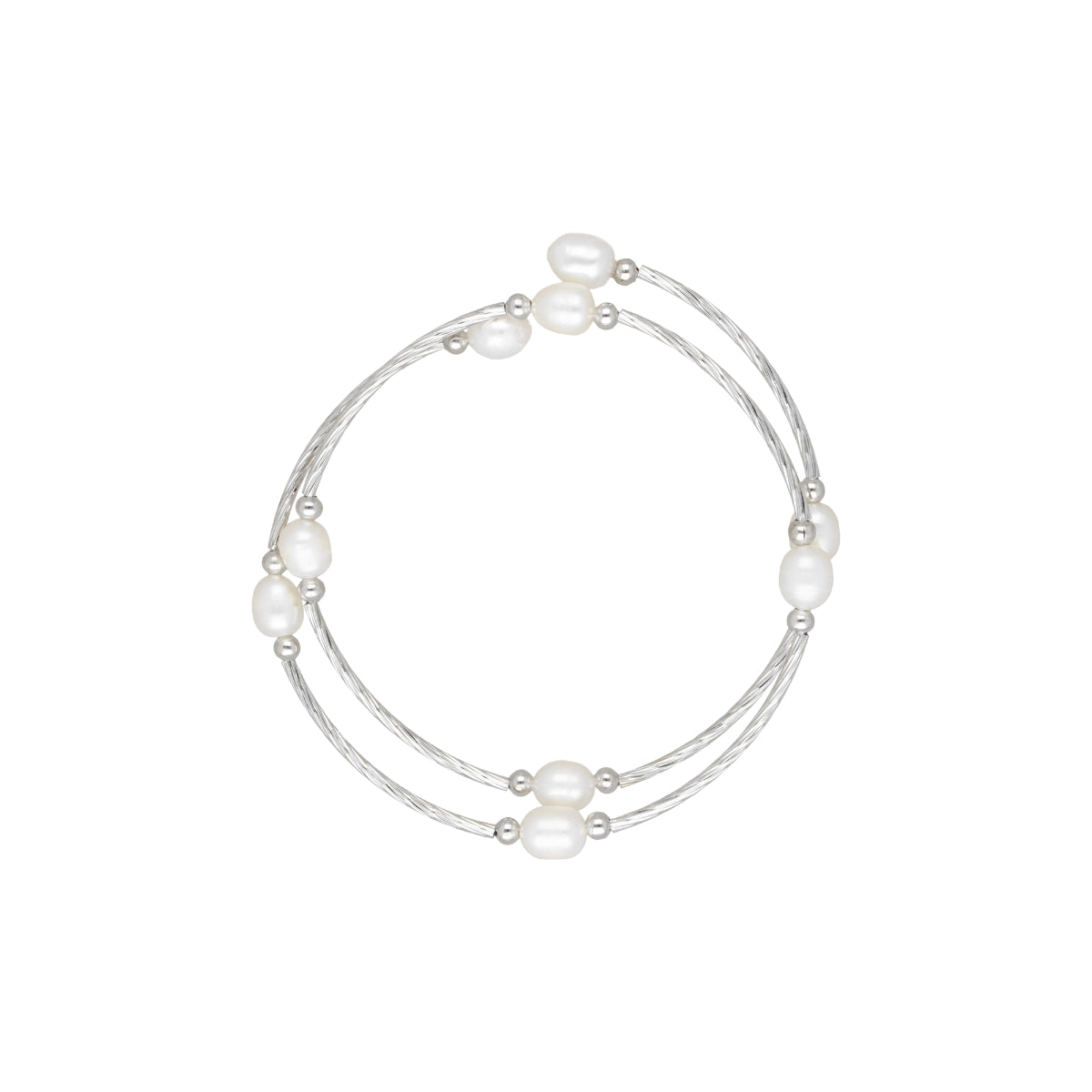 J Pearls Charm Pearl Bracelet - Swadesiicart