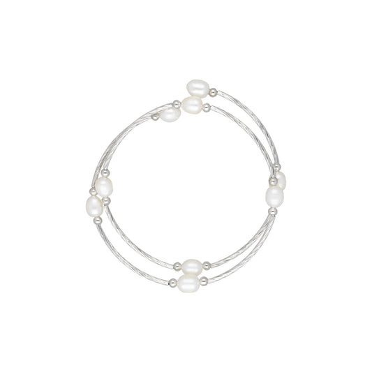 J Pearls Charm Pearl Bracelet - Swadesiicart