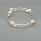 J Pearls Dainty Pearl Bracelet - Swadesiicart