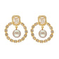 J Pearls Falak Pearl Earrings - Swadesiicart