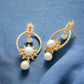 J Pearls Kashika Pearl Earrings - Swadesiicart