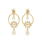 J Pearls Kashika Pearl Earrings - Swadesiicart