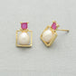 J Pearls Zoya Pearl Earrings - Swadesiicart