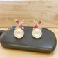 J Pearls Jasmine Pearl Earrings - Swadesiicart