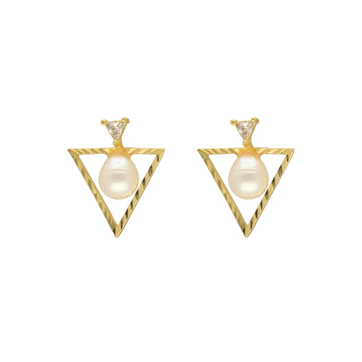 J Pearls Zara Pearl Earrings - Swadesiicart
