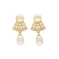 J Pearls Dhatri Pearl Earrings - Swadesiicart