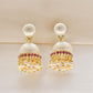 J Pearls Kamya Pearl Earrings - Swadesiicart