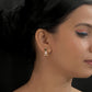 J Pearls Eva Pearl Earrings - Swadesiicart