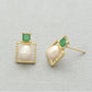 J Pearls Eva Pearl Earrings - Swadesiicart