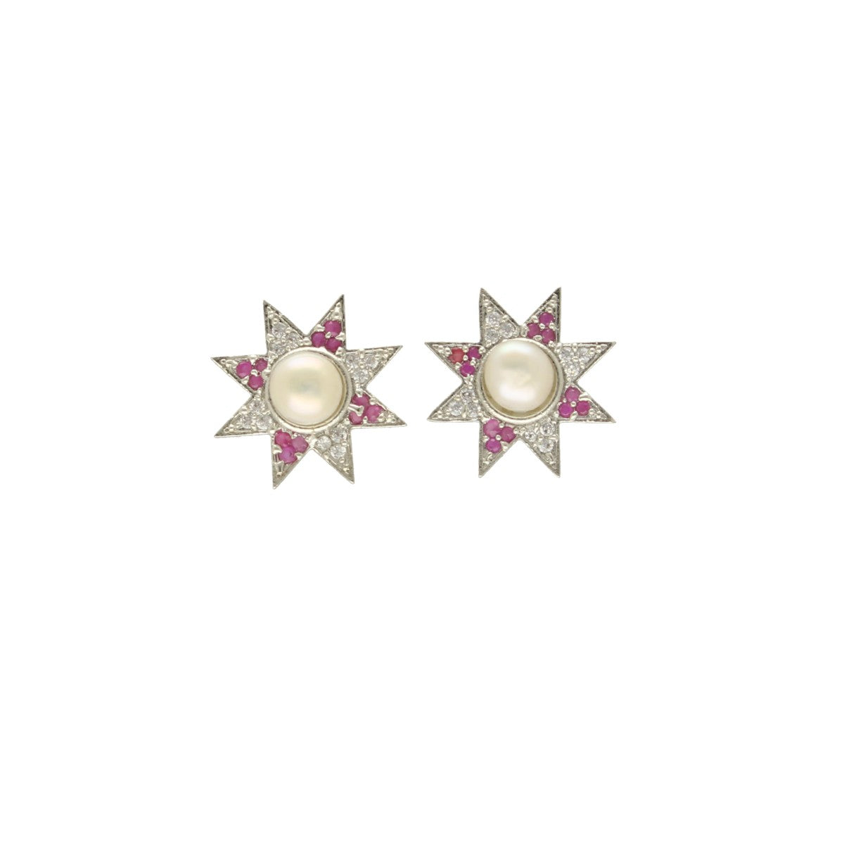 J Pearls Hiya Pearl Earrings - Swadesiicart
