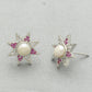 J Pearls Hiya Pearl Earrings - Swadesiicart