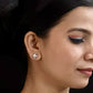 J Pearls Hiya Pearl Earrings - Swadesiicart