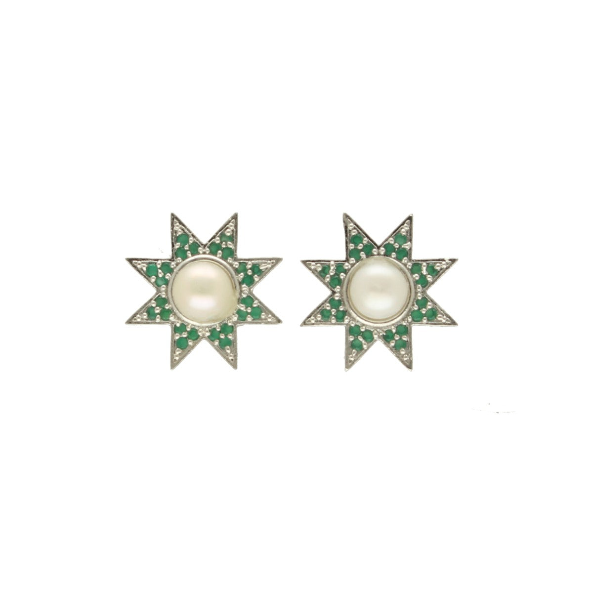 J Pearls Yami Pearl Earrings - Swadesiicart