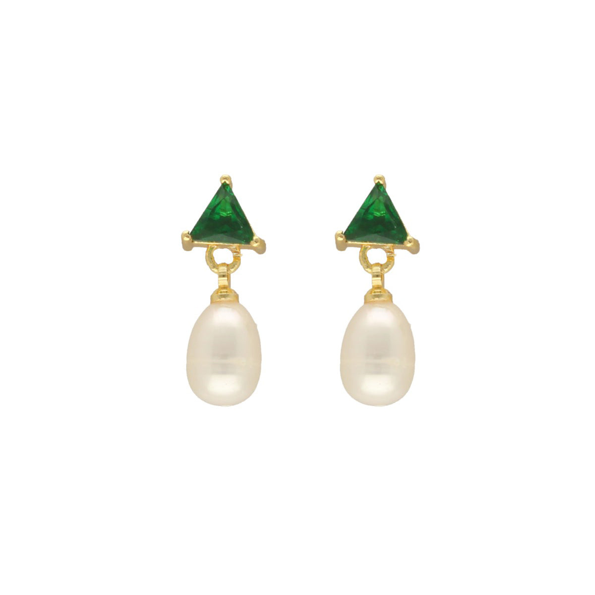 J Pearls Akshara Pearl Earrings - Swadesiicart