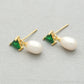 J Pearls Akshara Pearl Earrings - Swadesiicart